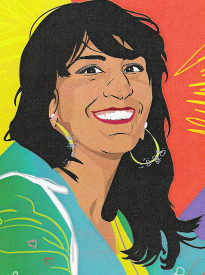 AutoTrader.com team going-away card illustration