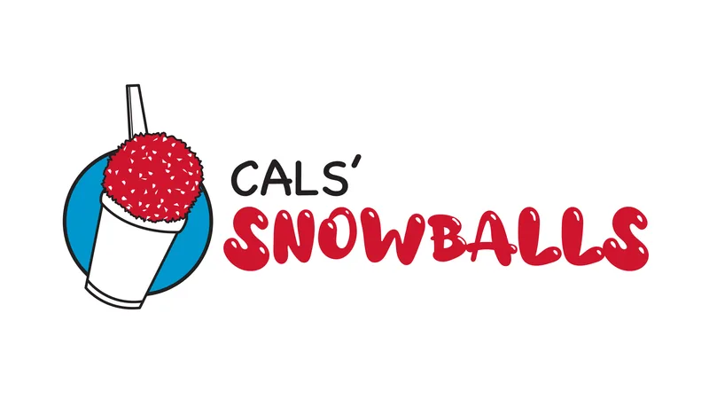Cal's snowballs logo mark