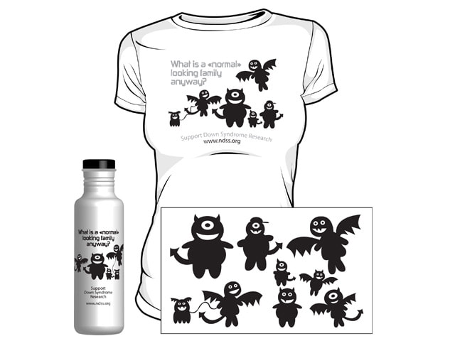 Down syndrome promo monster and custom designs