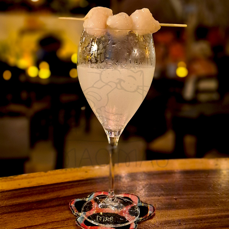 Martini Mao Mau de Litchi