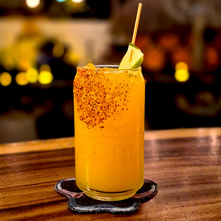 mezcalita con maracuyá