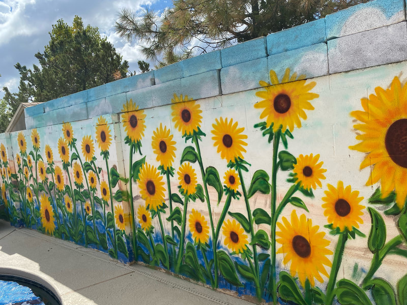 Poolside Mural