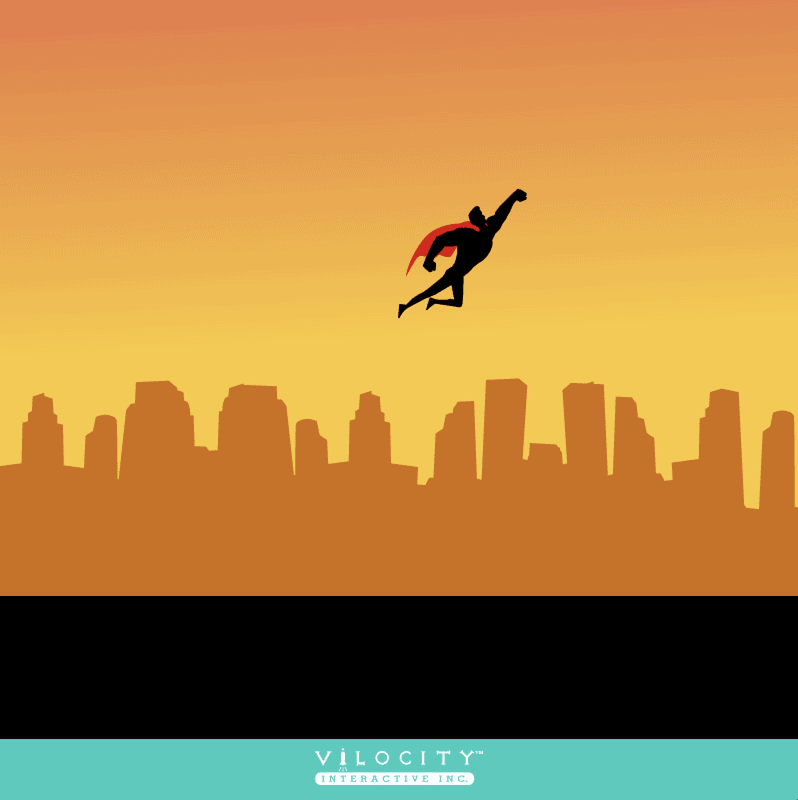 Vilocity Superhero GIF
