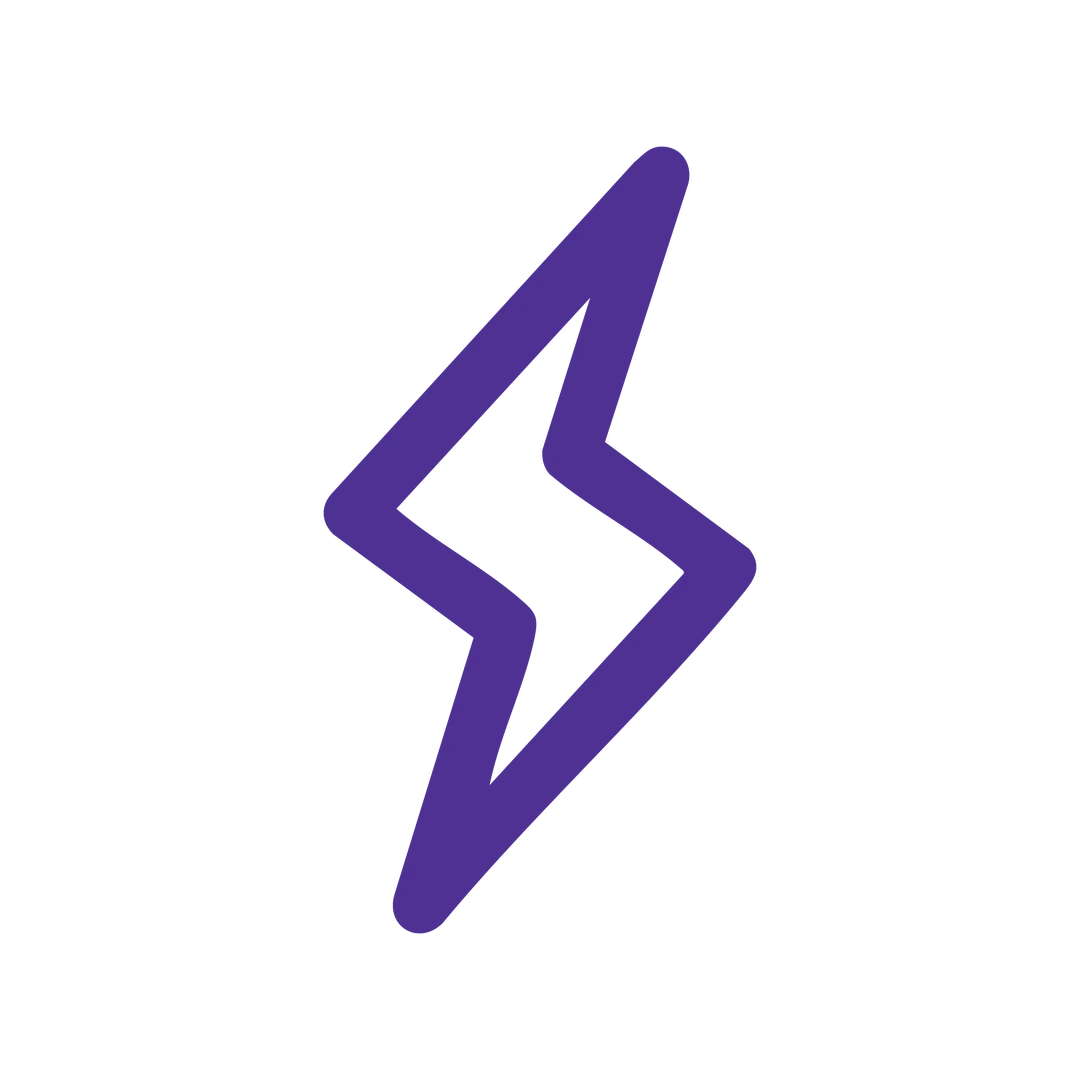 purple lightning bolt