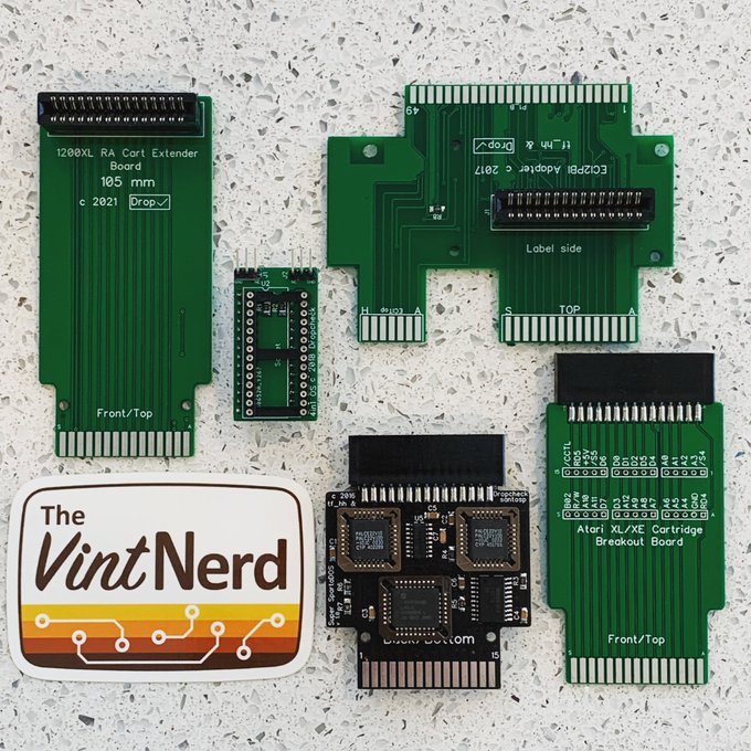 MAIL CALL! Thanks to Bits of the Past .com for selling some neat little Atari 8-Bit items. They're closing shop, but still have some stock.

#atari #atari8bit #bitsofthepast_com #cartextenders #osadapter #superspartados #vintagecomputing #retrocomputers #retrogaming #thevintnerd