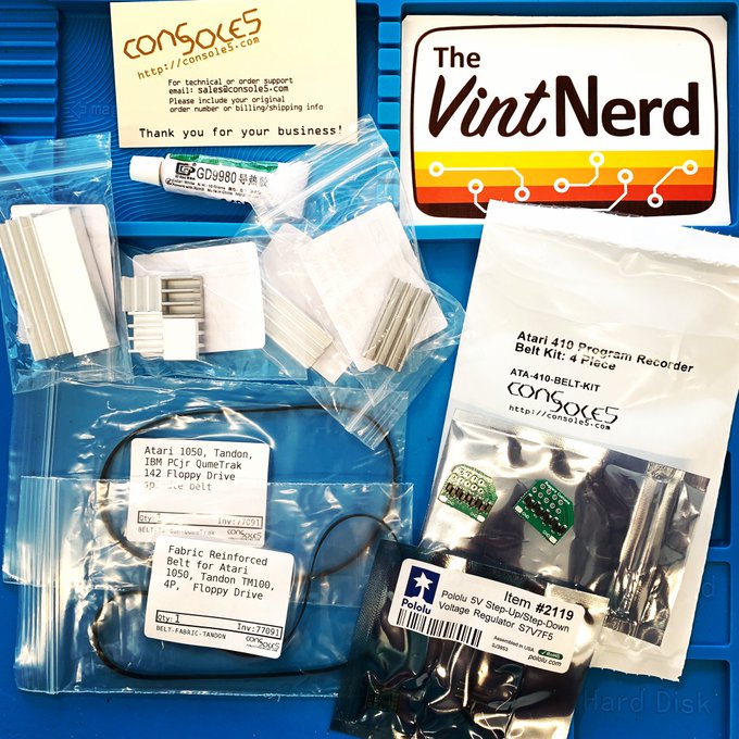 Shopping at http://Console5.com is like a retro kid in a candy store! :)

#console5 #candystore #atari #atari8bit #vintagecomputing #retrocomputers #retrogaming #thevintnerd