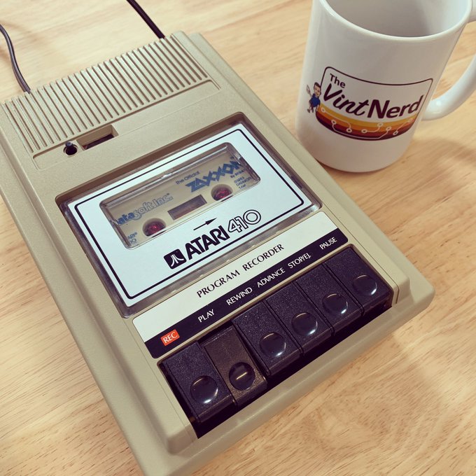 It's Working! I successfully loaded Zaxxon off of cassette □

#Atari #Atari8Bit #Atari410 #Zaxxon #VintageComputing #RetroComputers #RetroGaming #TheVintNerd