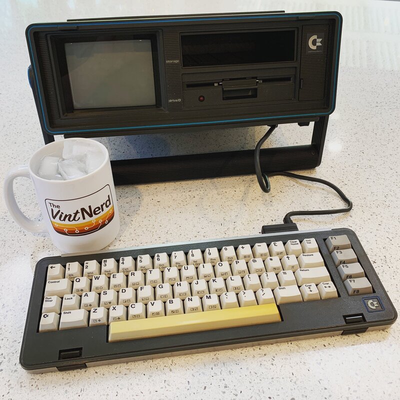 Some finds happen closer to home... Thanks to the In-Laws for the hand-me-down! Now to figure out why it is not working. □

#Commodore #Commodore8Bit #C64 #SX64 #SX-64 #VintageComputing #RetroComputers #RetroGaming #TheVintNerd