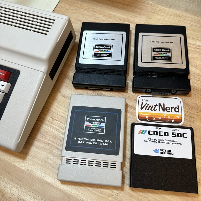 ...I see a Multi-Pak in my future...

#CoCo2 #CoCoMultiPak #TRS80CoCo #TRS80ColorComputer #Tandy #RadioShack #TRS80 #RetroComputers #RetroGaming #TheVintNerd
