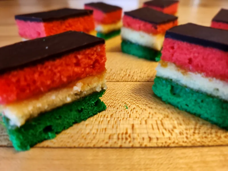 Rainbow Cookies