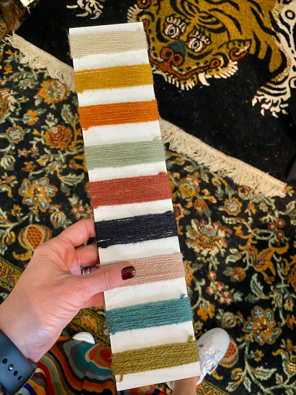 One of House of Hackney's palettes for their wool Axminster rugs