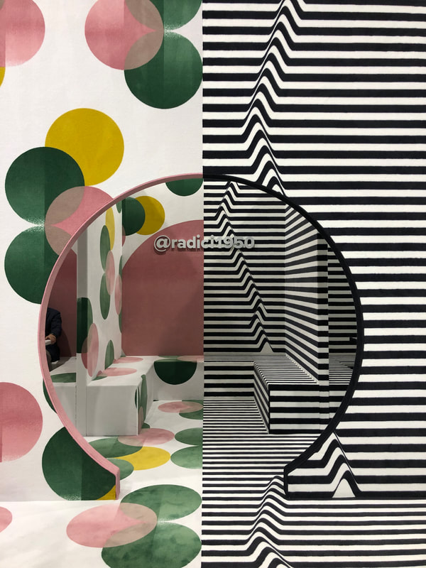 Brilliant Radici installation at Salone del Mobile, Milano