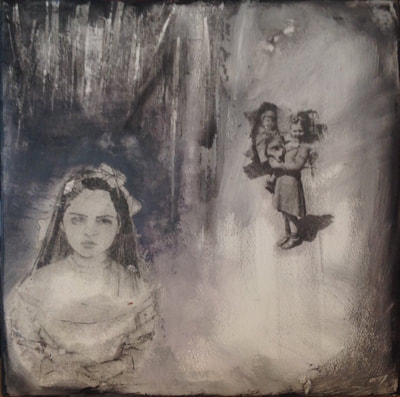 Family Secrets
Mixed media on wood 8