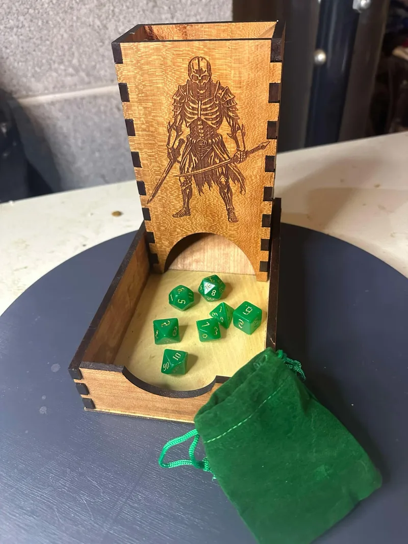 Emerald Forest Solid Green Dice Set | Opaque Resin with Silver Numbers | Deep Nature D&D Dice for Druids & Rangers