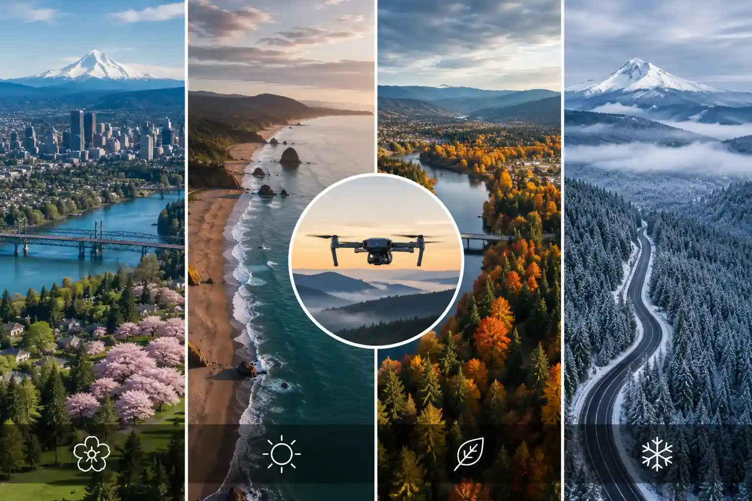 The Best Time of Year to Fly a Drone in the Pacific Northwest

