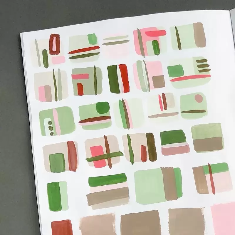 Red and green color exercise