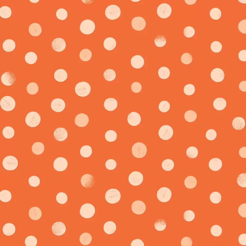 Small polka pattern in red
