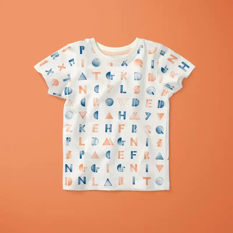Wordsearch cream tshirt