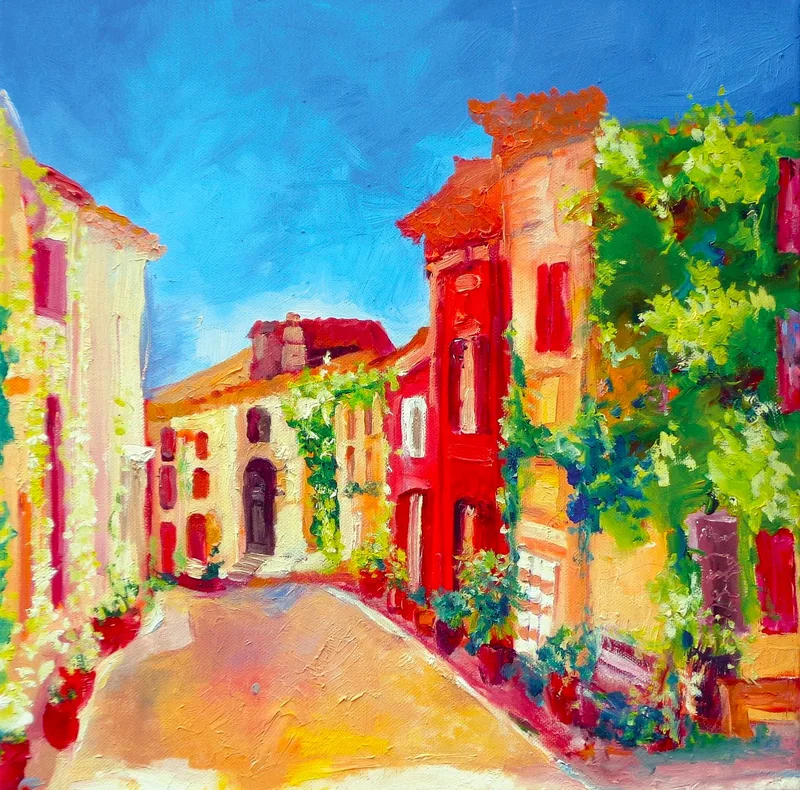 Red village