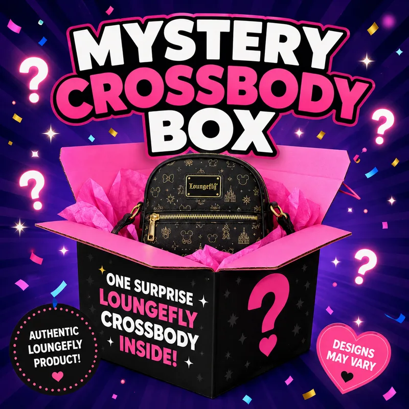 LOUNGEFLY MYSTERY CROSSBODY BOX