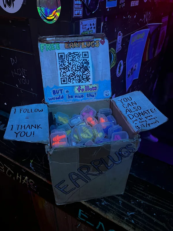 Donate to the Free Earplugs Campaign