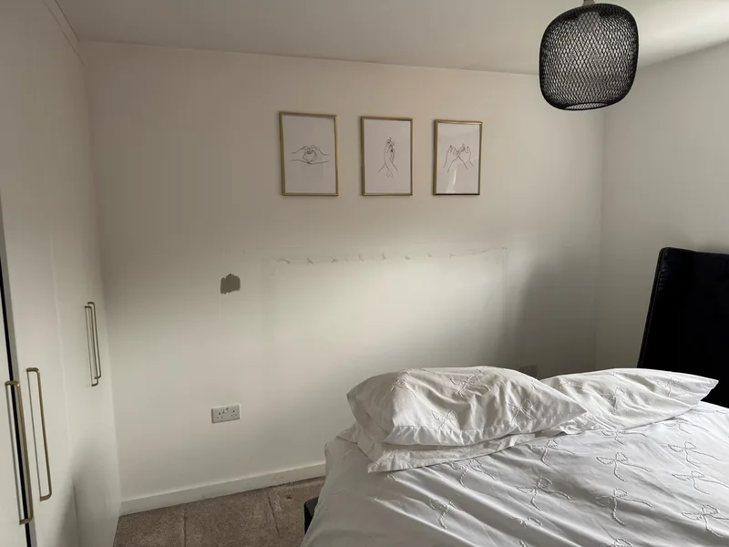 Handyman Manchester - Bedroom wood panelling and decorating