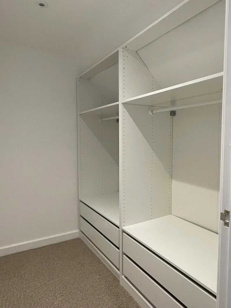 Handyman Manchester - Walk in wardrobe storage installation flat pack furniture assembly