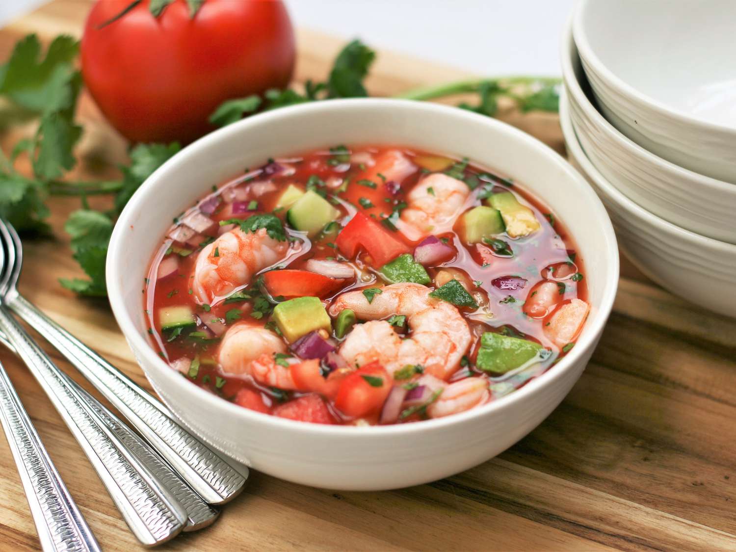 Award-Winning Style Seafood Gazpacho