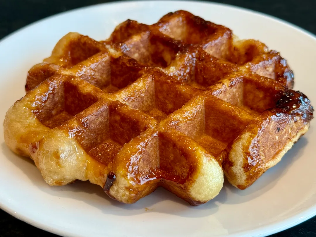 Liège Waffle Close-up