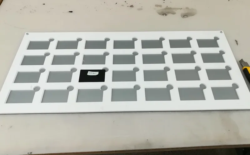 custom made fixture for UV printing rectangular products