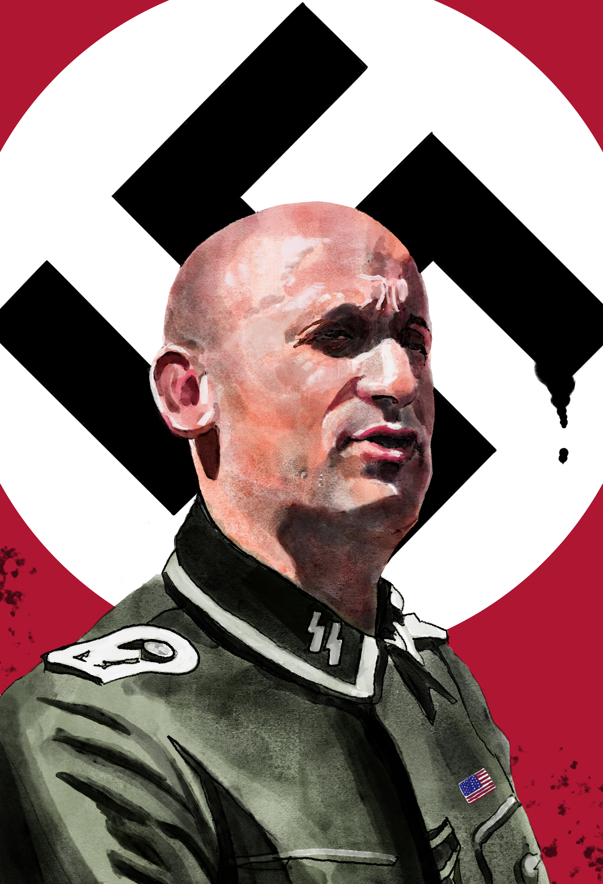 Portrait of Stephen Miller, America's Jewish Nazi