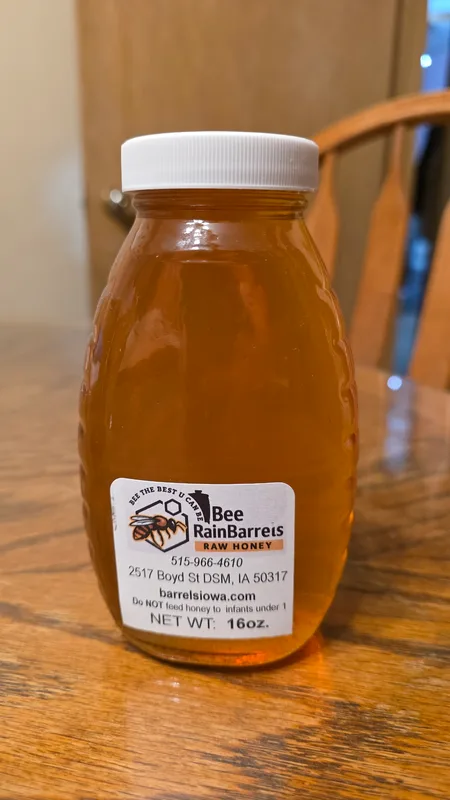16oz Raw Honey Glass