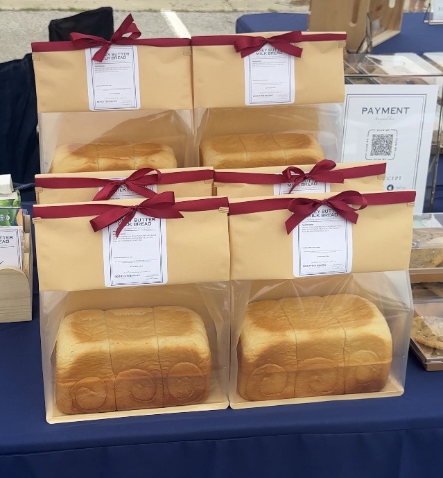 Organic Tangzong Honey Milk Bread  SATURDAY DELIVERY