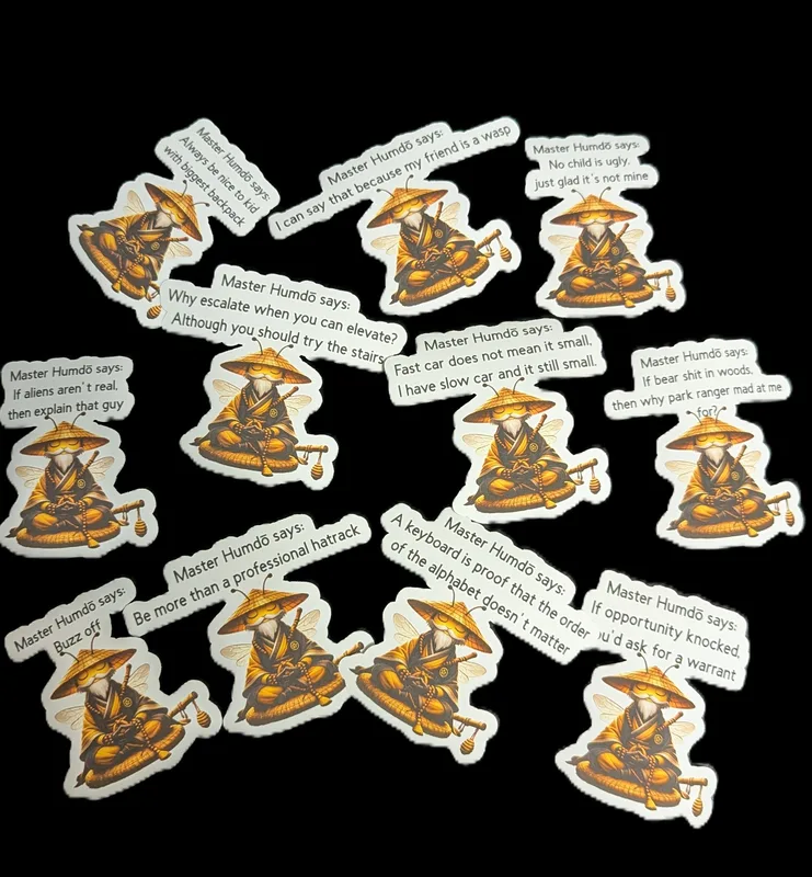 Master Humdō stickers