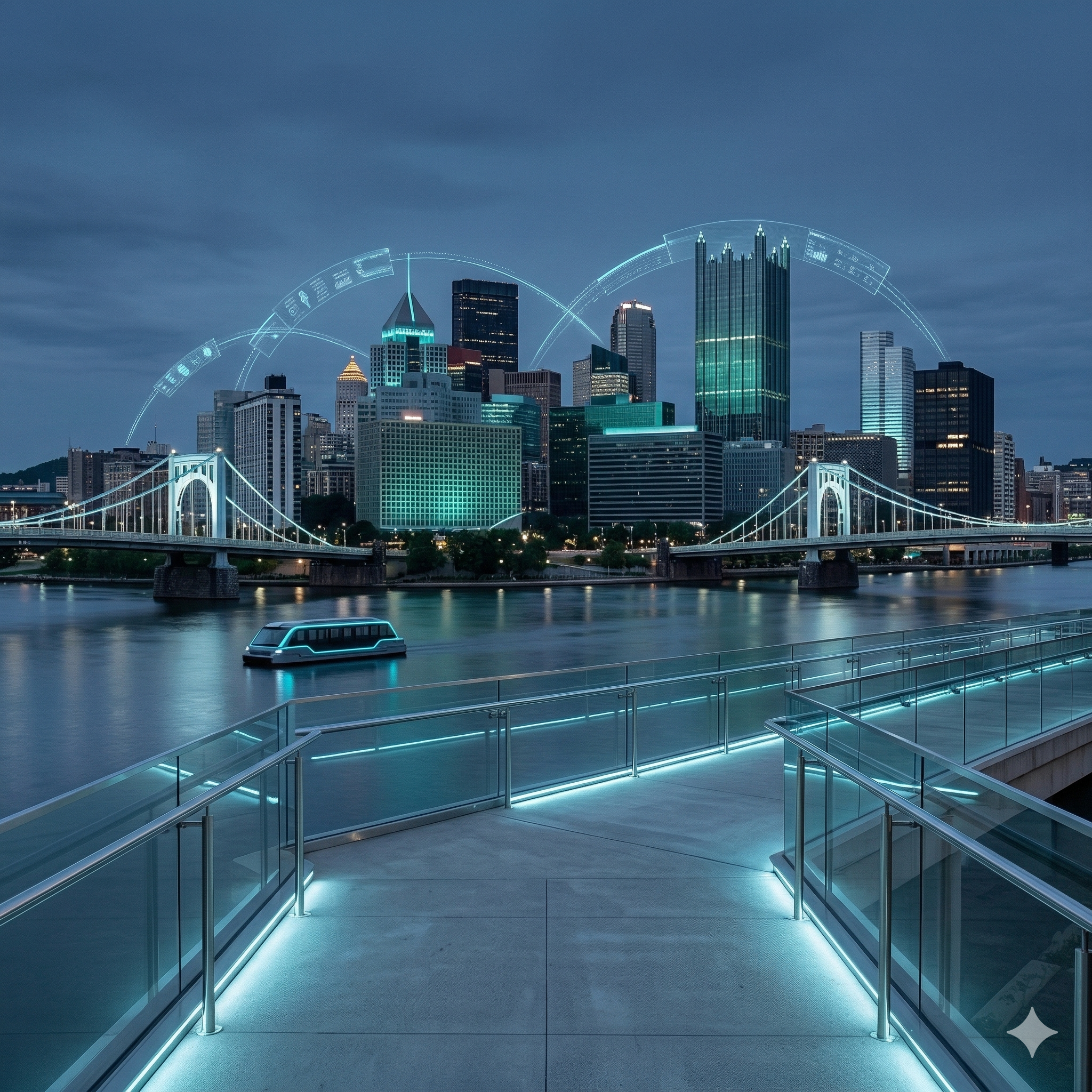 Strategic IT roadmap and Agentic AI deployment visualization for Ngineered Consulting serving Pittsburgh, State College, and DuBois.