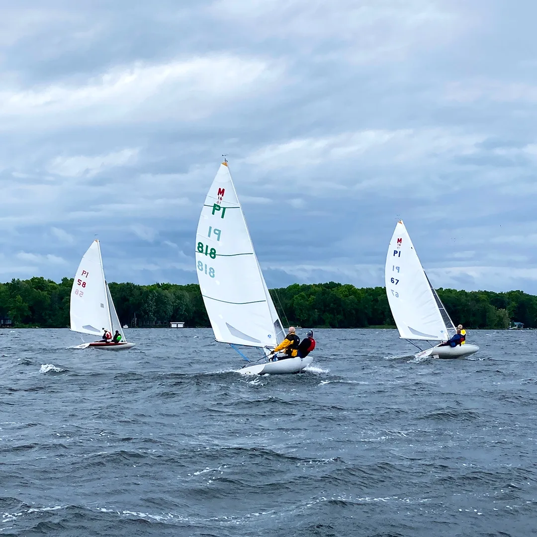 Sailboats on Pigeon Lake