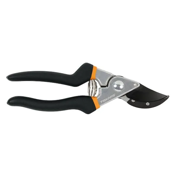 Bypass pruners on a white background.