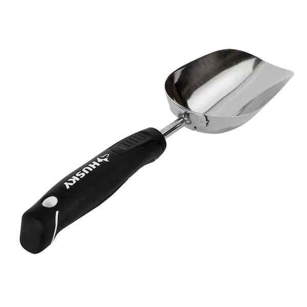 Soil scoop on a white background.