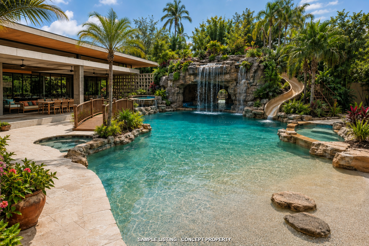 Hidden Falls Swim Playground