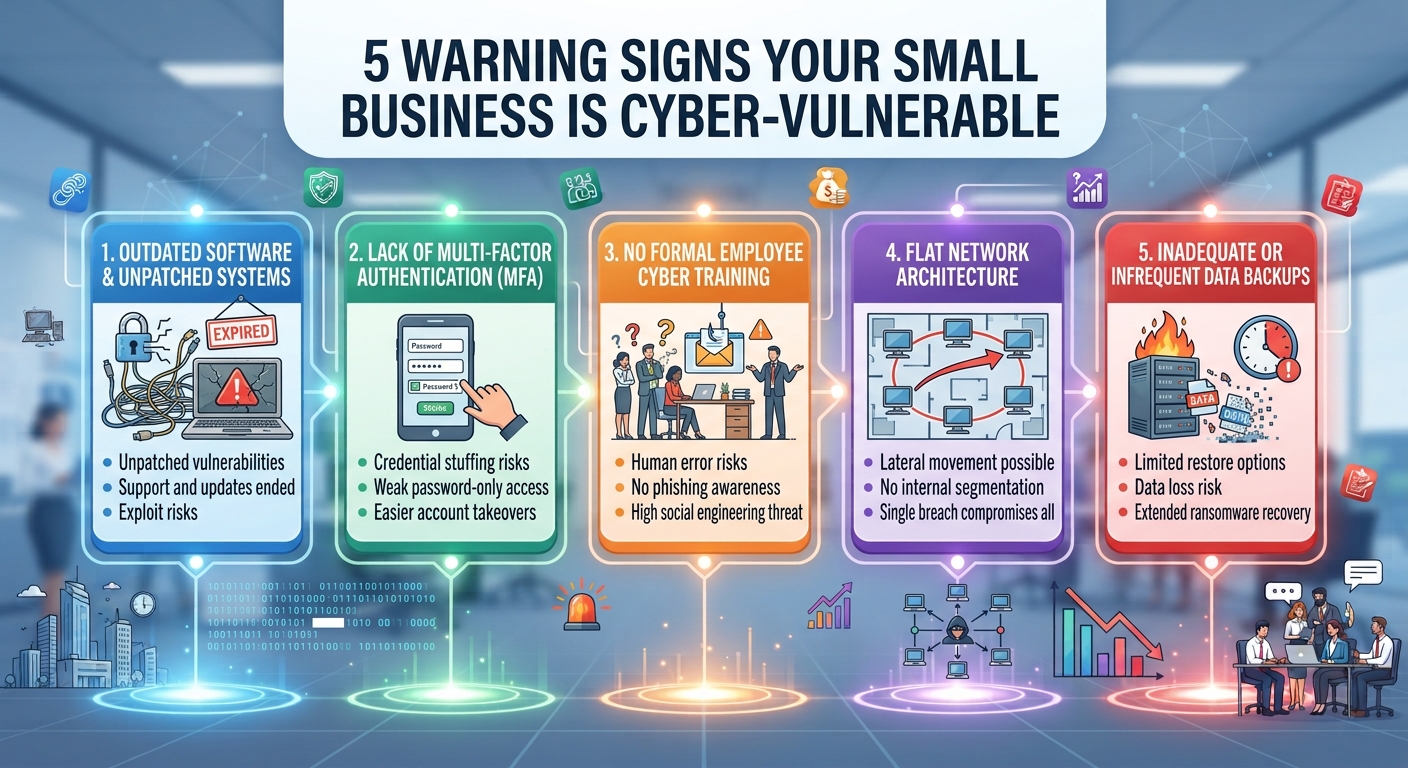 5 Warning Signs Your Small Business is Vulnerable