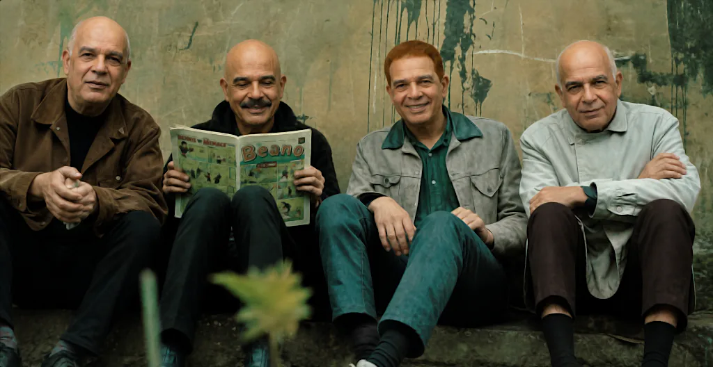 The Blaxcots character lineup in a promotional group portrait 
