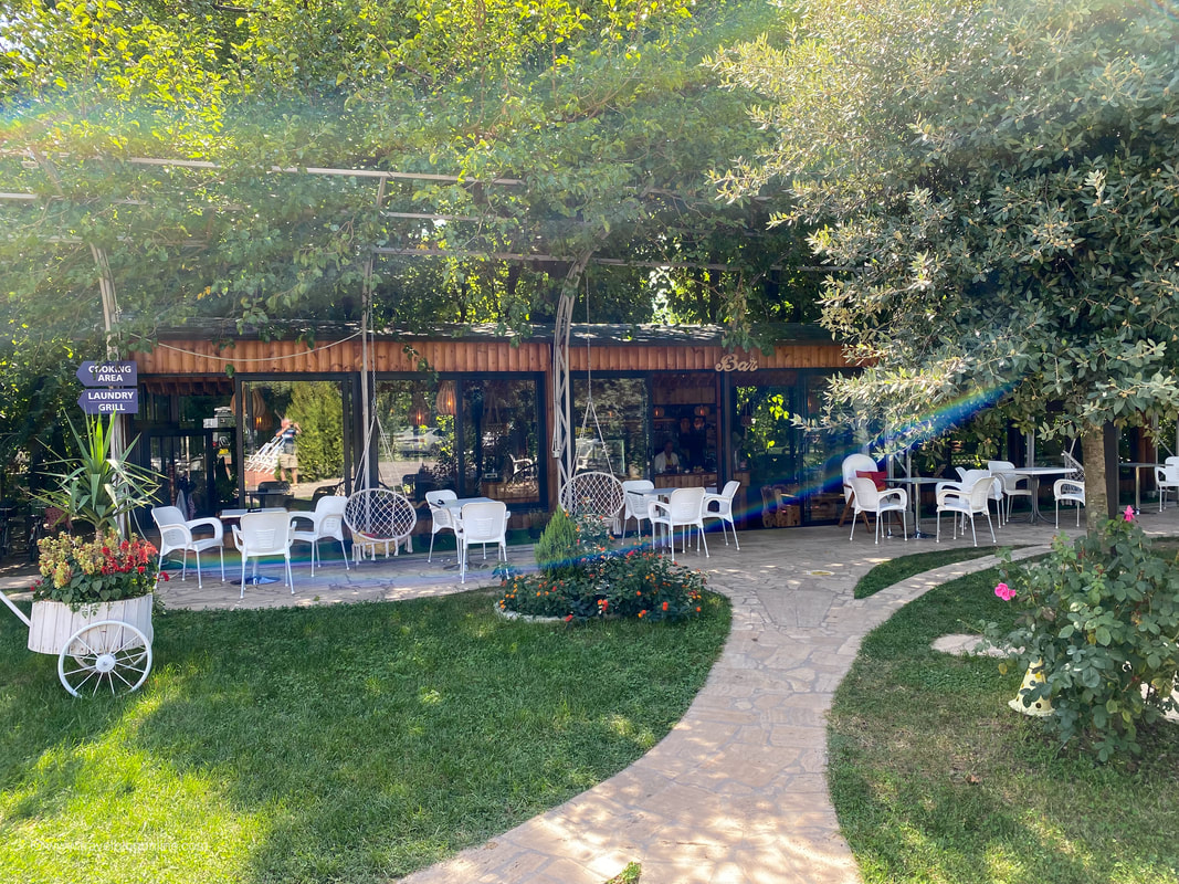 Camping Legjenda, the bar, Shkoder, Albania © Patrik Lord Travel Blog