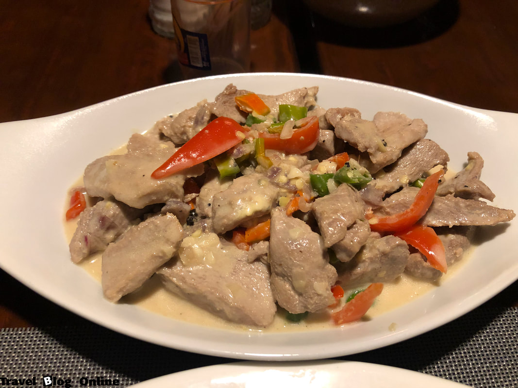 Easy Diving and Beach Resort, Sipalay, The restaurant, Bicol Express, Philippines © travelblogonline.com