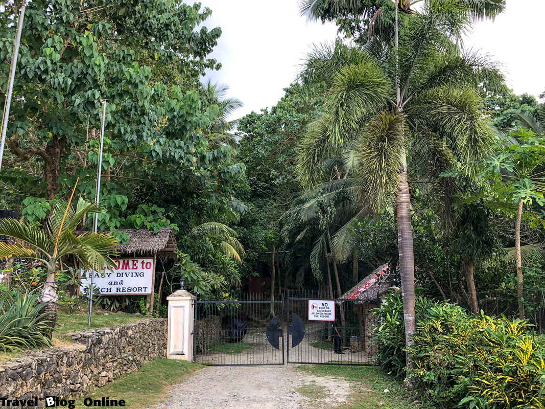 Easy Diving and Beach Resort, Sipalay, Main entrance, Philippines © travelblogonline.com