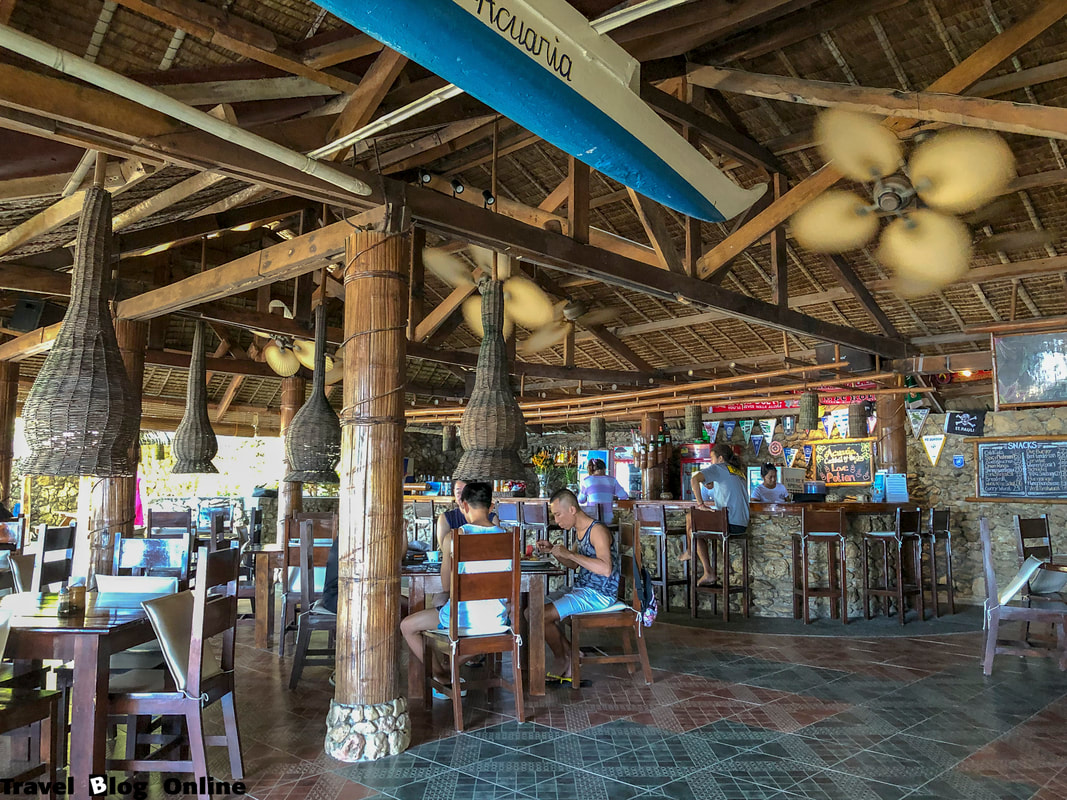 Easy Diving and Beach Resort, Sipalay, The restaurant, Philippines © travelblogonline.com