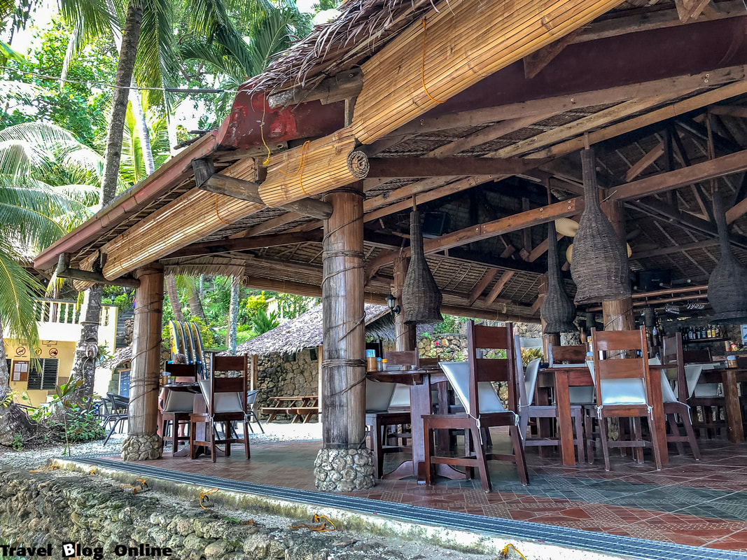 Easy Diving and Beach Resort, Sipalay, The restaurant, Philippines © travelblogonline.com