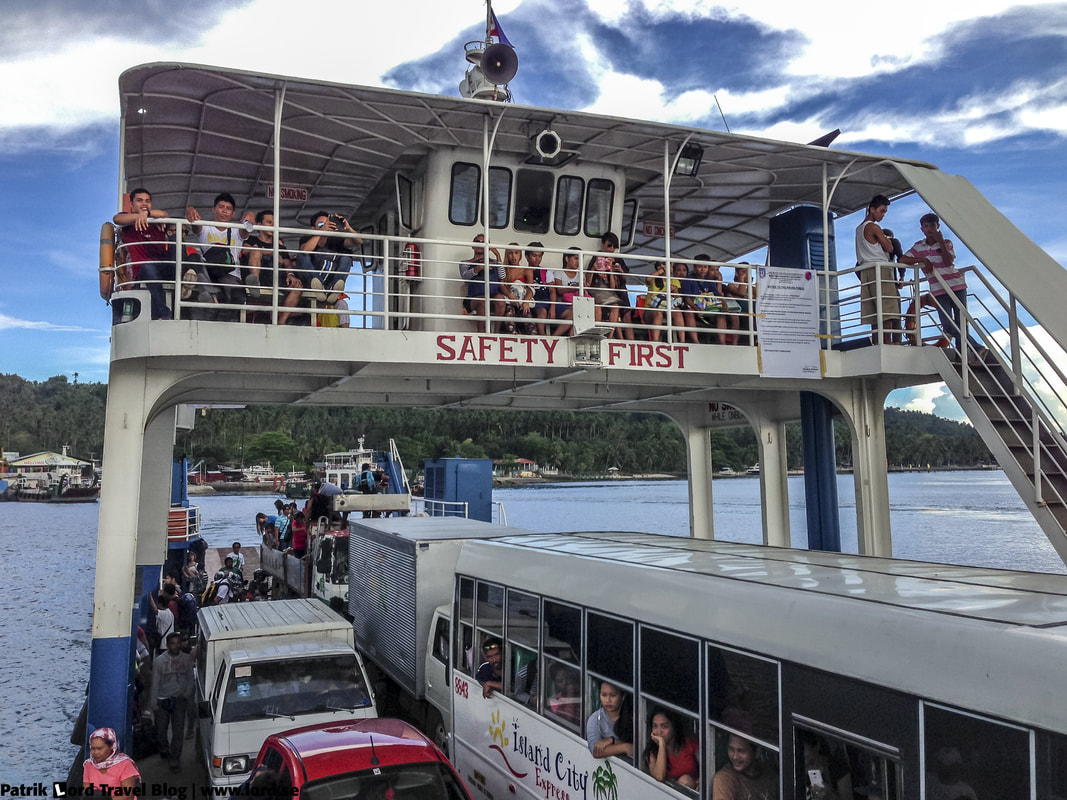 Going by ferry from Samal Island to Davao City © Patrik Lord Travel Blog