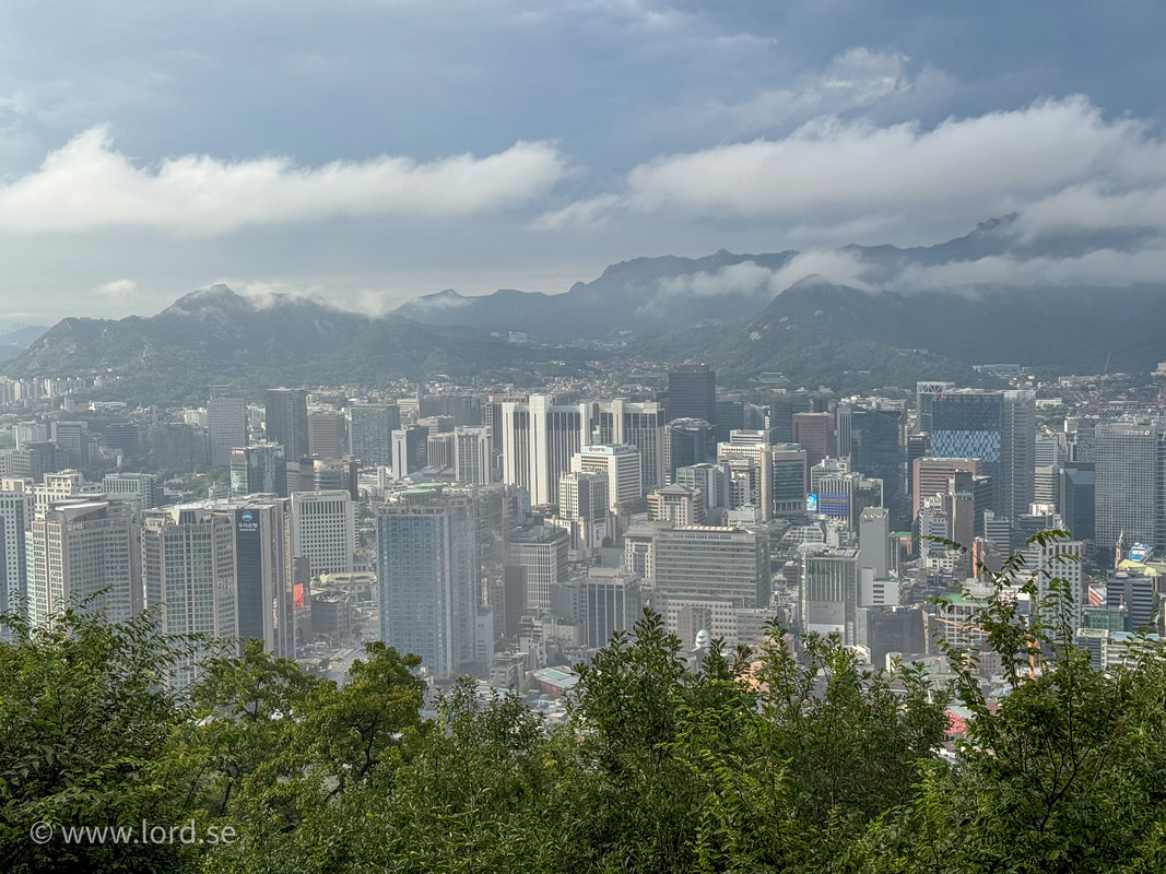 View from N Seoul Tower