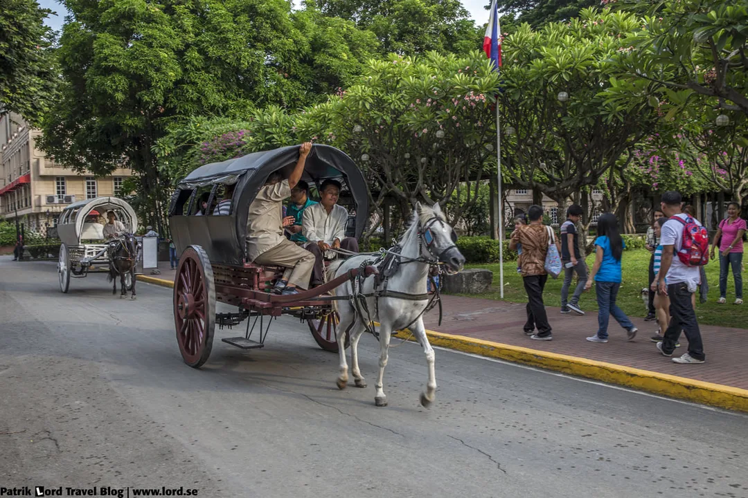 Intramuros, Calesa horse-drawn carriage, Manila, Philippines © Patrik Lord Travel Blog