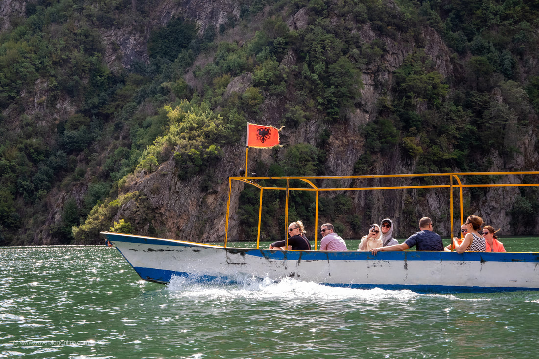Komani Lake, Boat, Skhoder, Albania © Patrik Lord Travel Blog